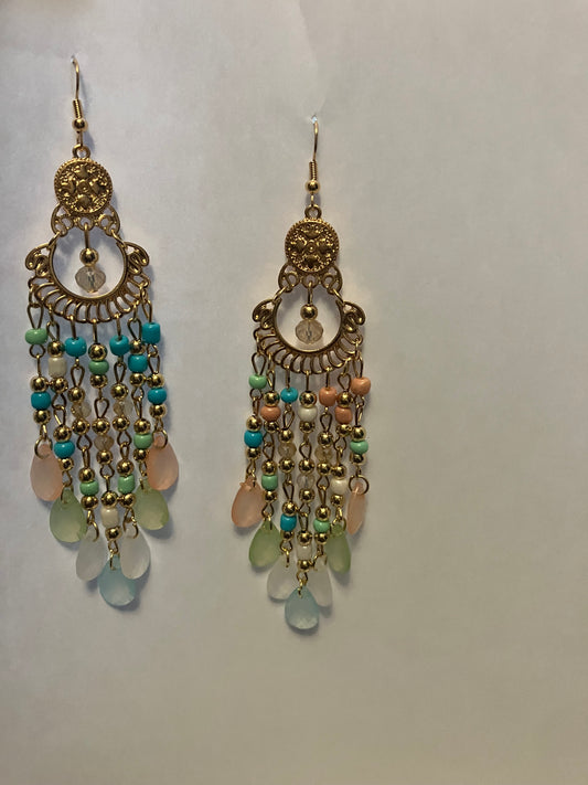 Multi-color earrings