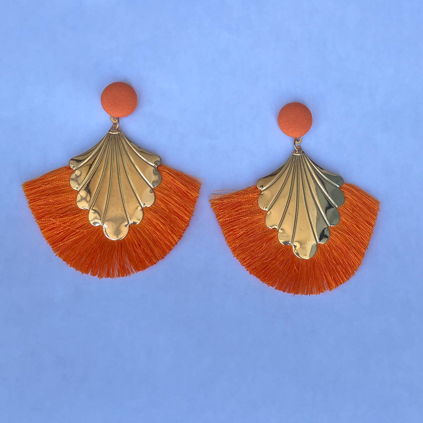 Orange feather